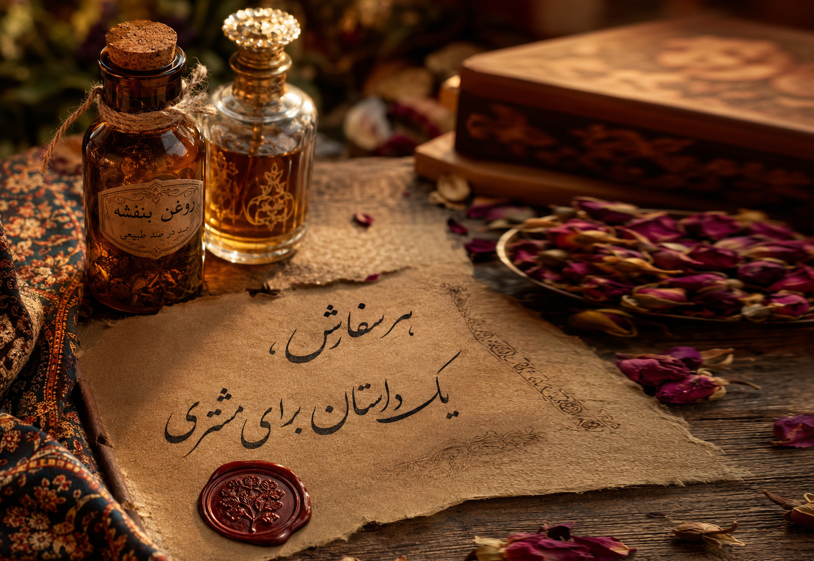 داستان برای مشتری